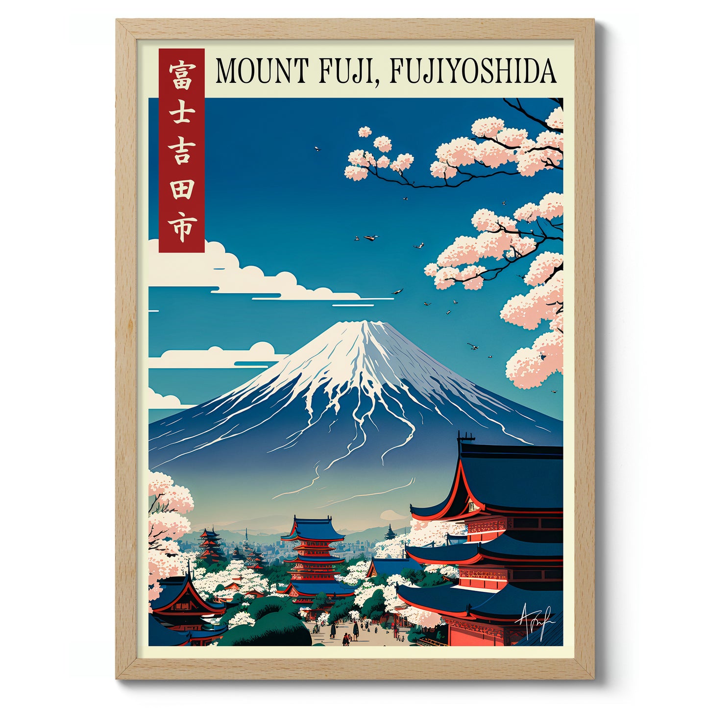 Mount Fuji, Fujiyoshida - Japan