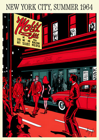 New York City, Summer 1964 - United States print