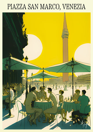 Piazza San Marco, Venezia - Italy print