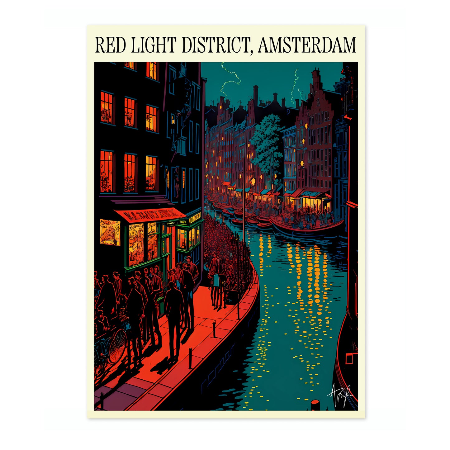 Red Light District, Amsterdam - Holland