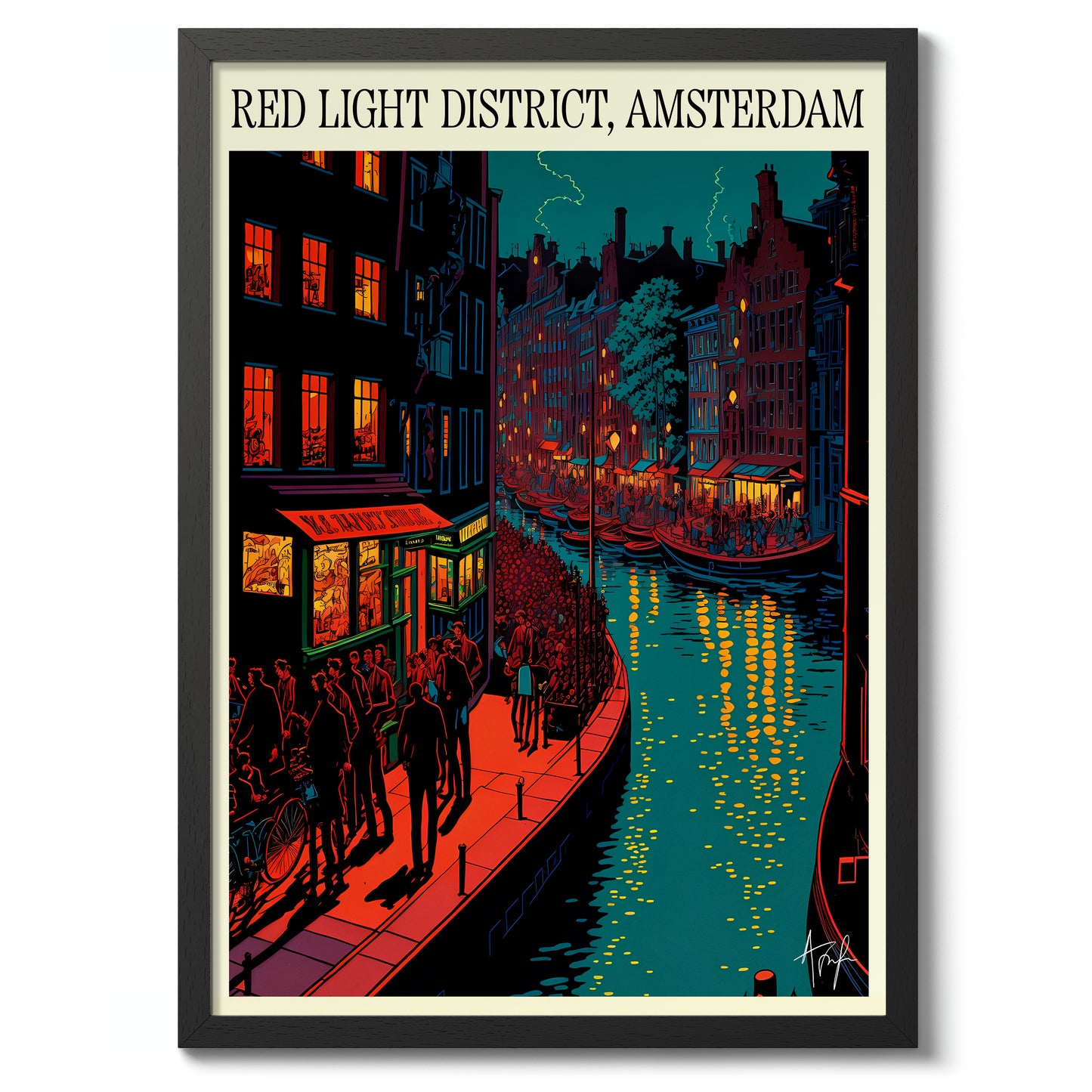 Red Light District, Amsterdam - Holland