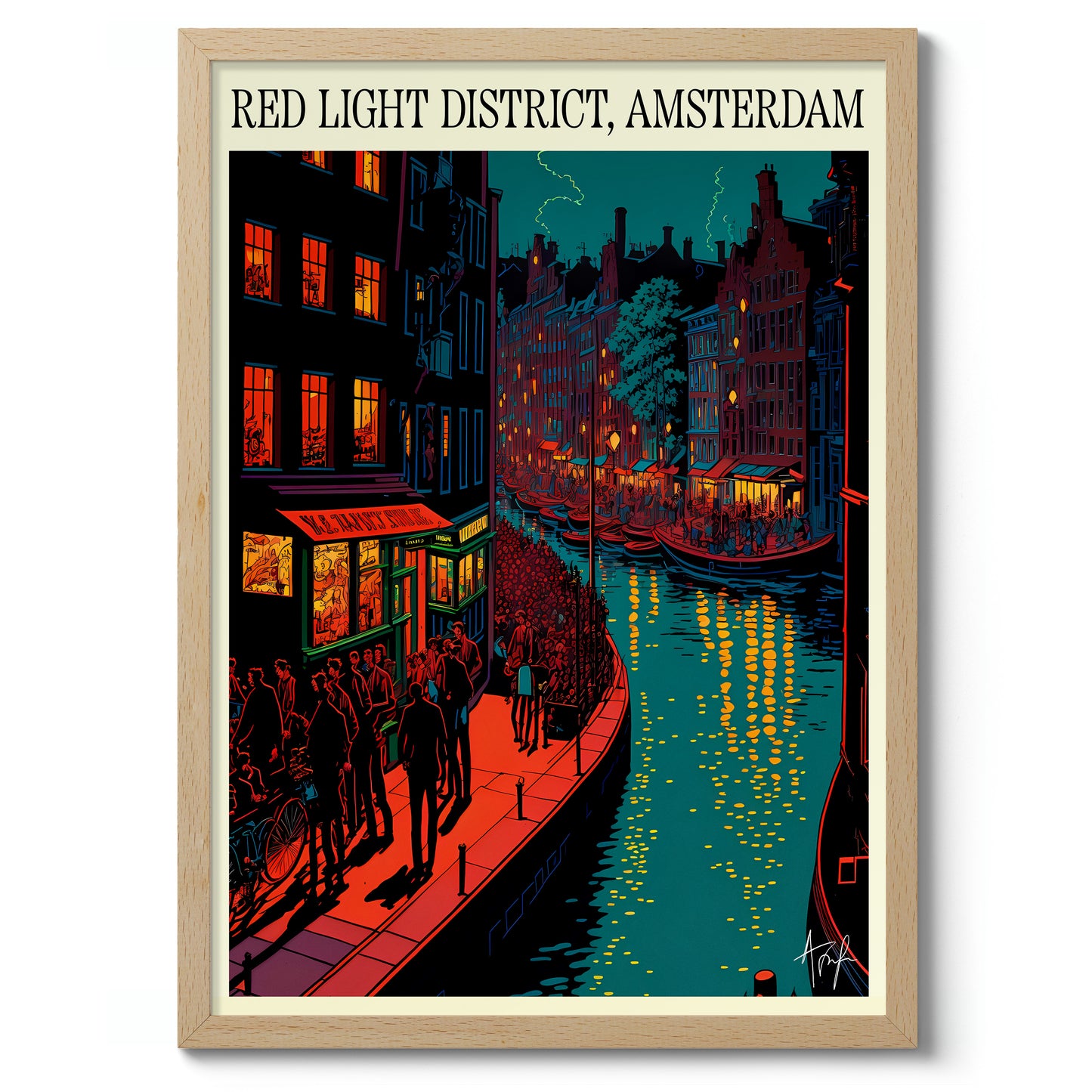 Red Light District, Amsterdam - Holland