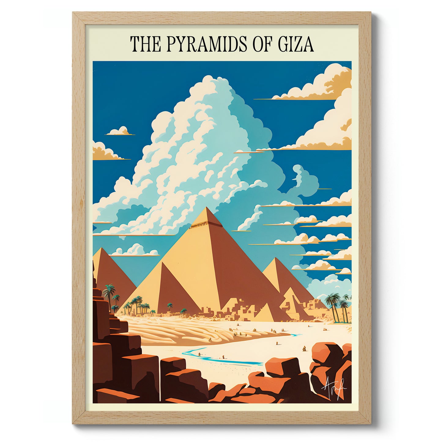 Gizapyramiderna - Egypten