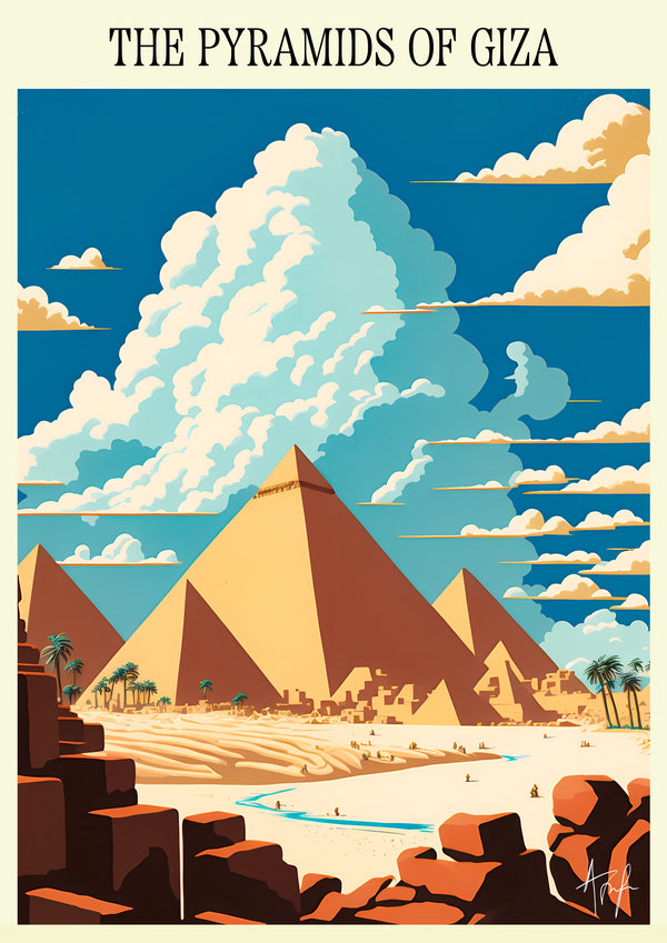 The Pyramids of Giza - Egypt
