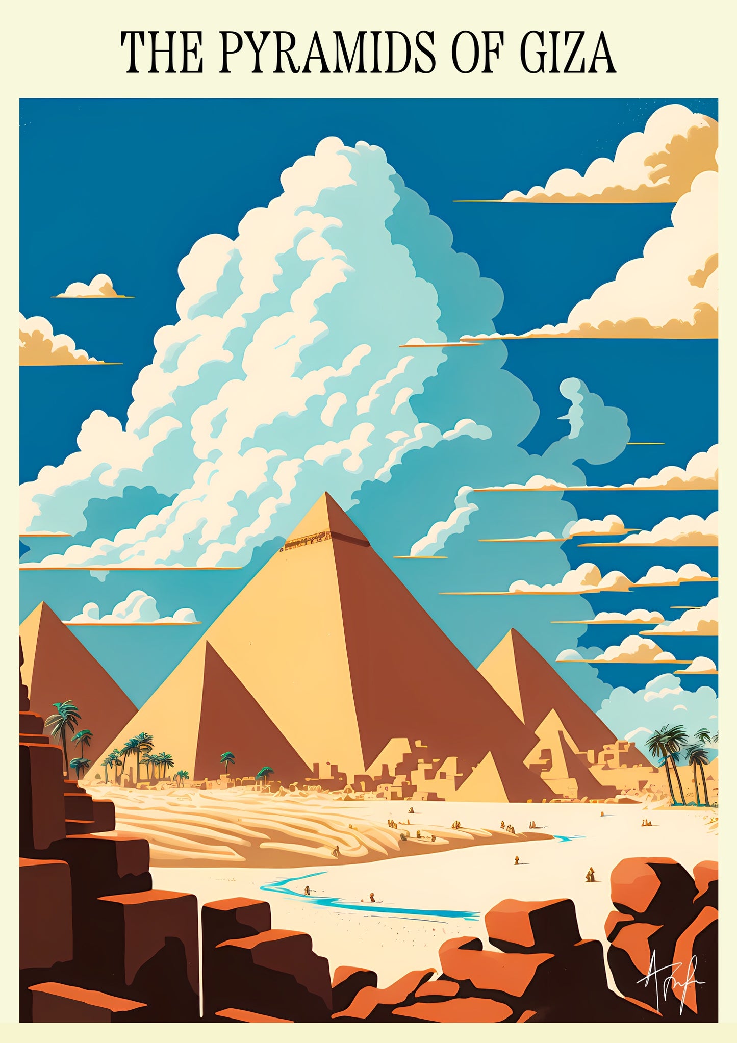 Gizapyramiderna - Egypten