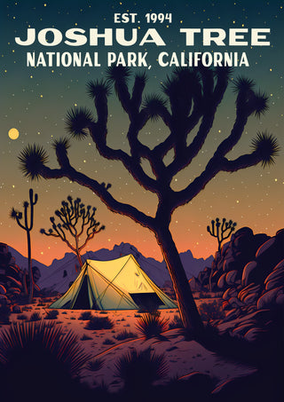 Joshua Tree, Kalifornien print