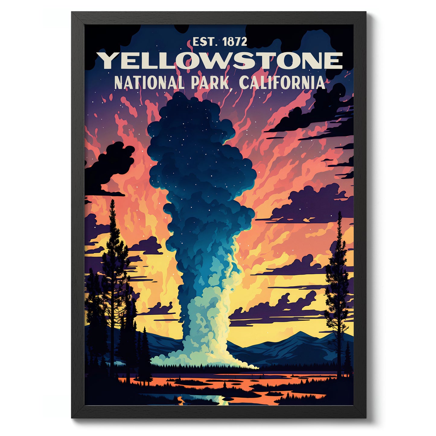 Yellowstone, Kalifornien