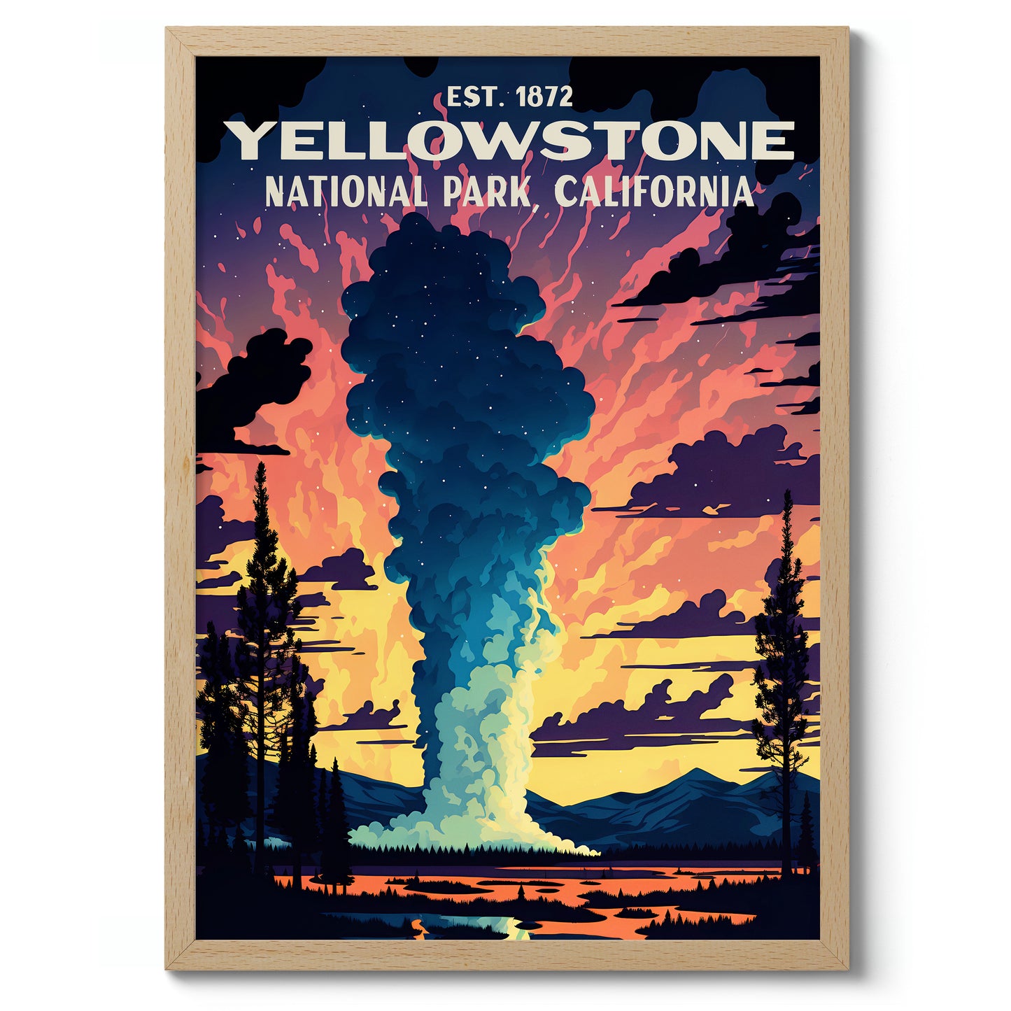 Yellowstone, Kalifornien