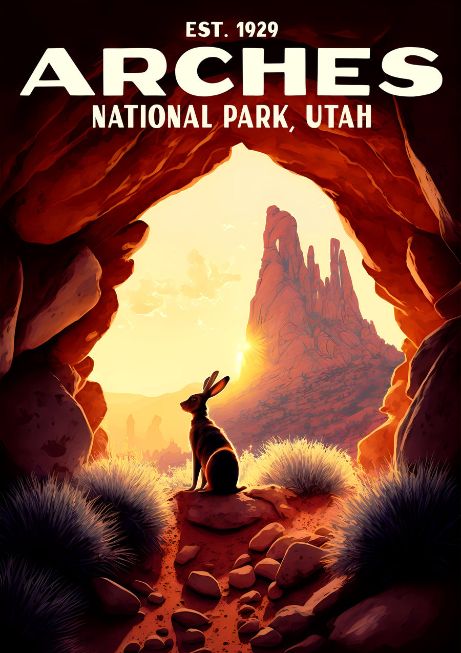 Arches, Utah - Print Only frame