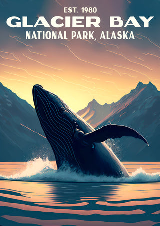 Glacier Bay, Alaska print