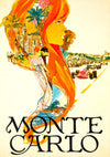 Monte Carlo, Monaco print