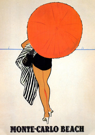 Monte Carlo Beach, Monaco print