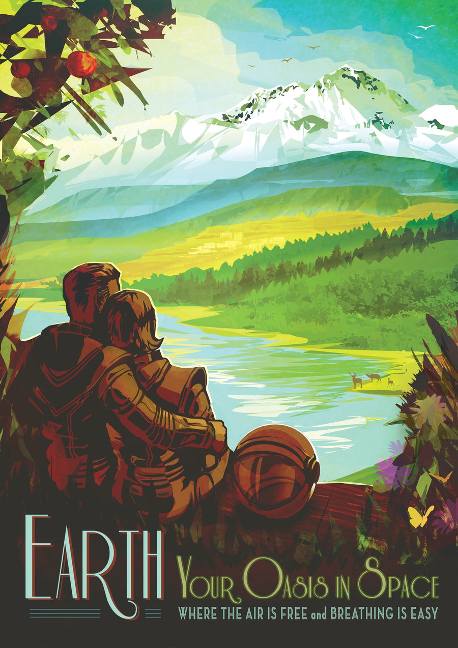 Earth - Print Only frame