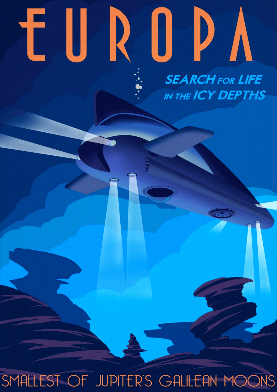 Europa - Print Only frame