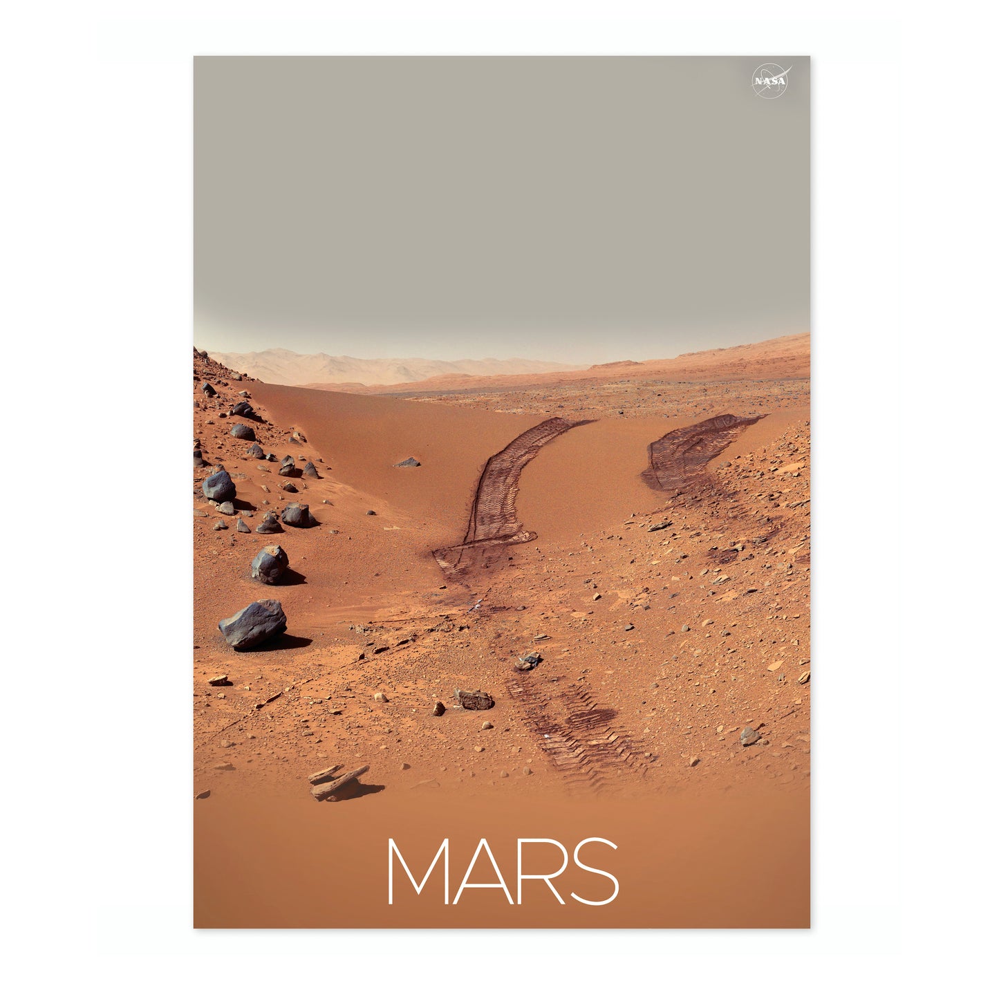 Surface de Mars