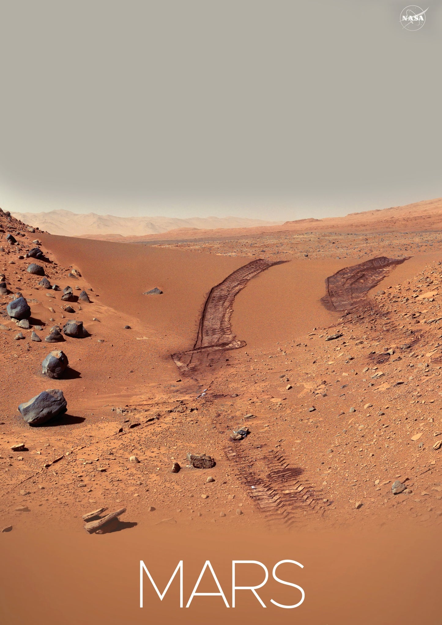 Surface de Mars