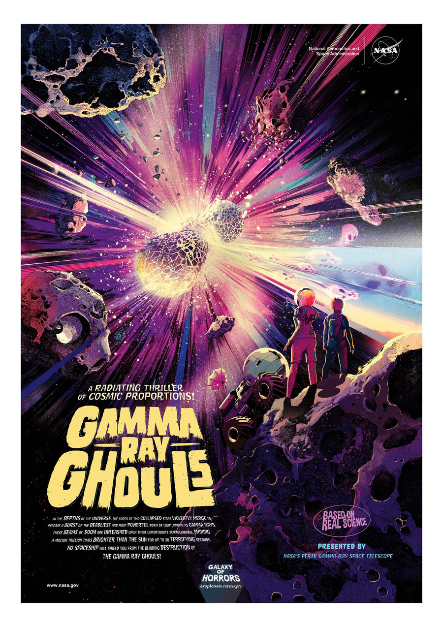 Gamma Ray Ghouls - Print Only frame