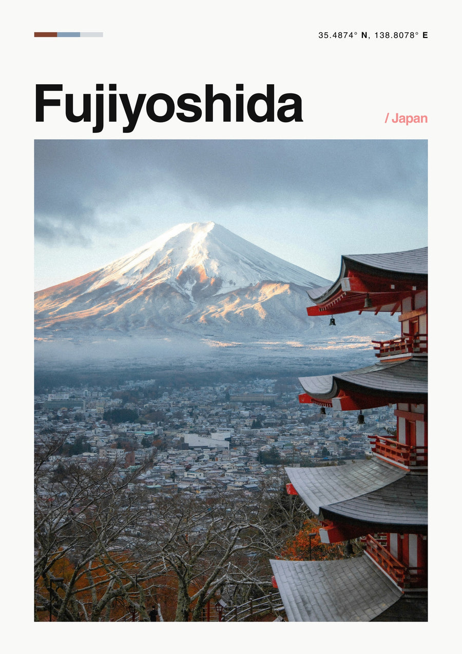 Fujiyoshida, Japan - Print Only frame