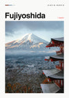 Fujiyoshida, Japan print