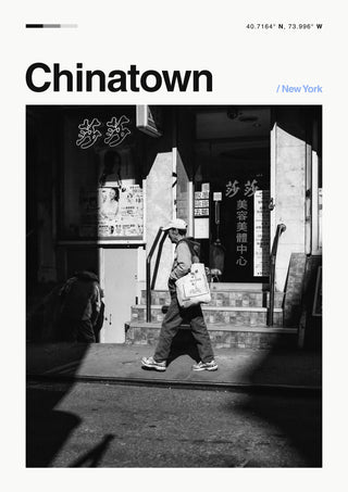 Chinatown, New York print