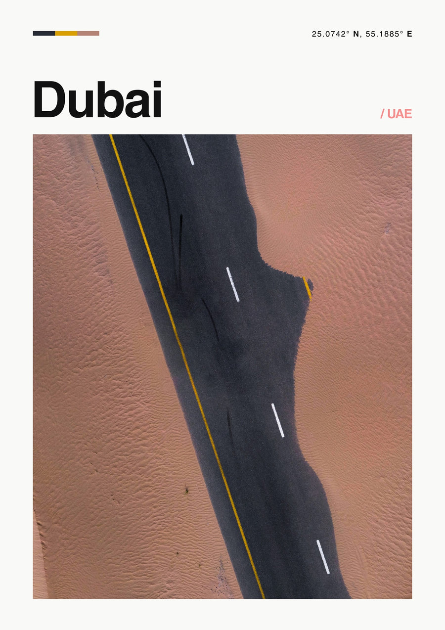 Dubaï - Print Only frame