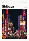 Shibuya, Tokyo print
