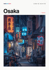 Osaka, Japan print
