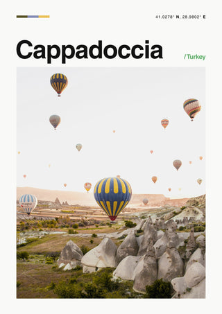 Cappadoccia, Turkey print