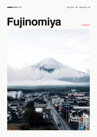 Fujinomiya, Japan print