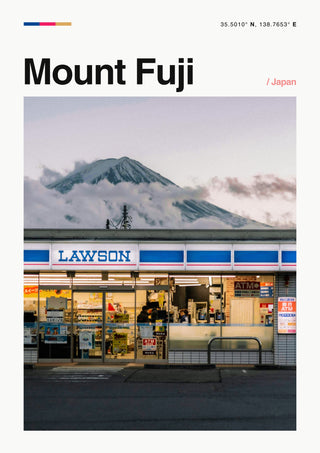Mount Fuji, Japan print