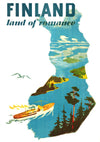 Land der Romantik, Finnland print