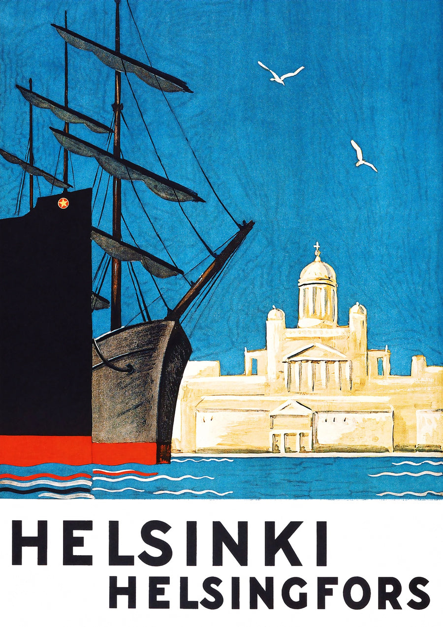 Helsinki, Finland - Print Only frame