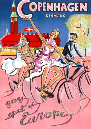 Kopenhagen, Dänemark print