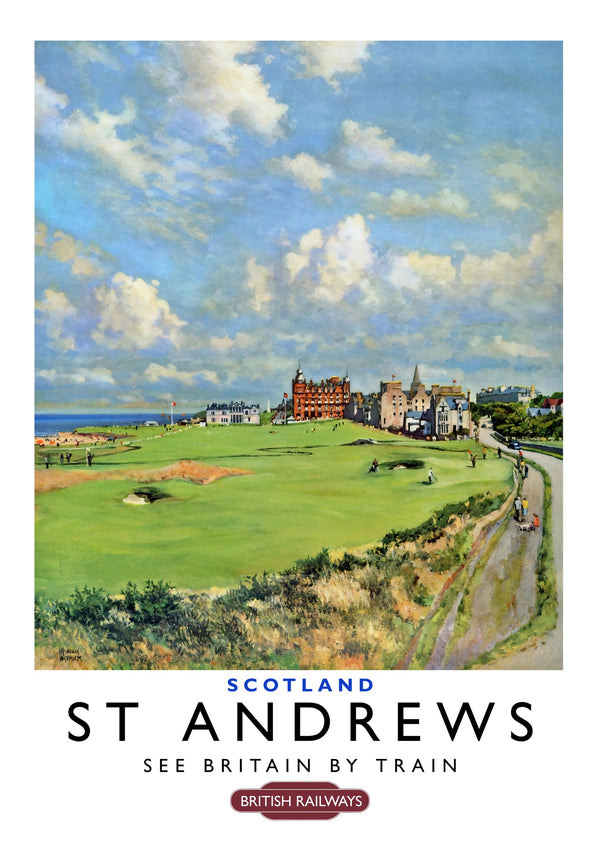 Saint Andrews en train