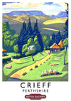 Crieff, Perthshire print
