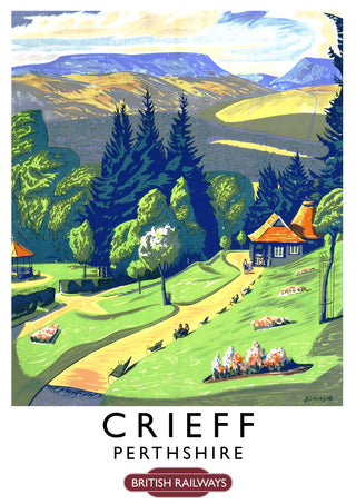 Crieff, Perthshire print