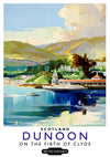Dunoon, Clyde print