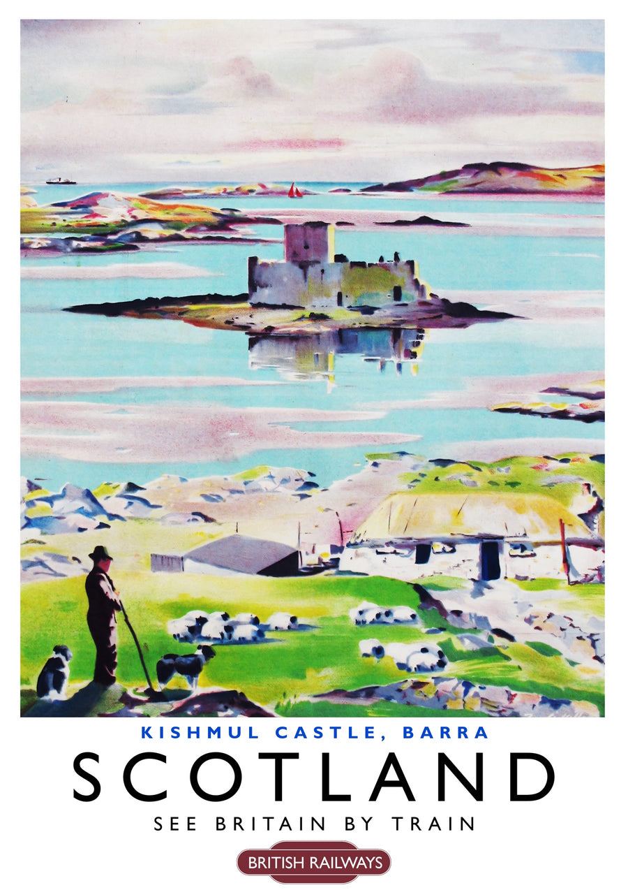 Kisimul Castle, Barra - Print Only frame