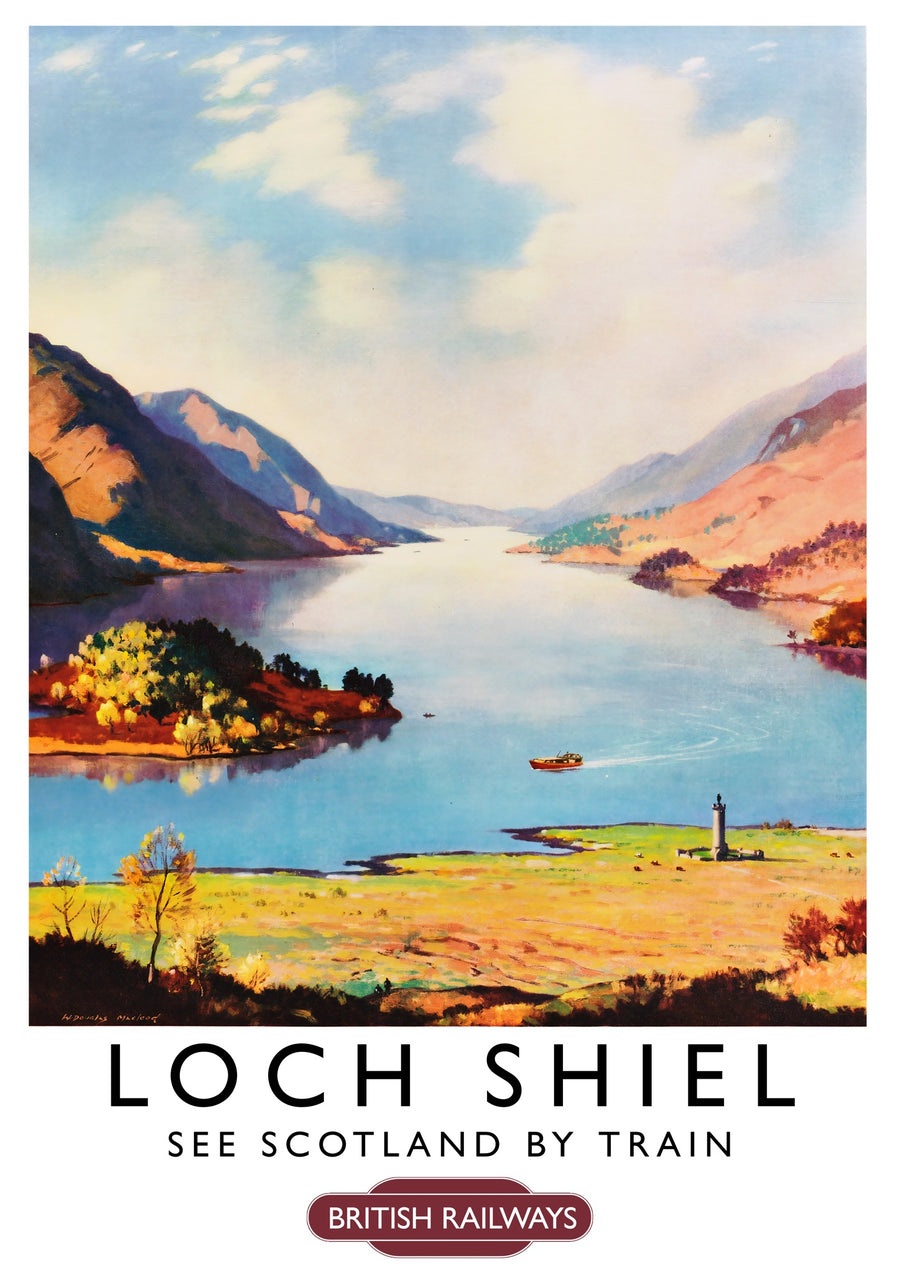 Loch Shiel - Print Only frame