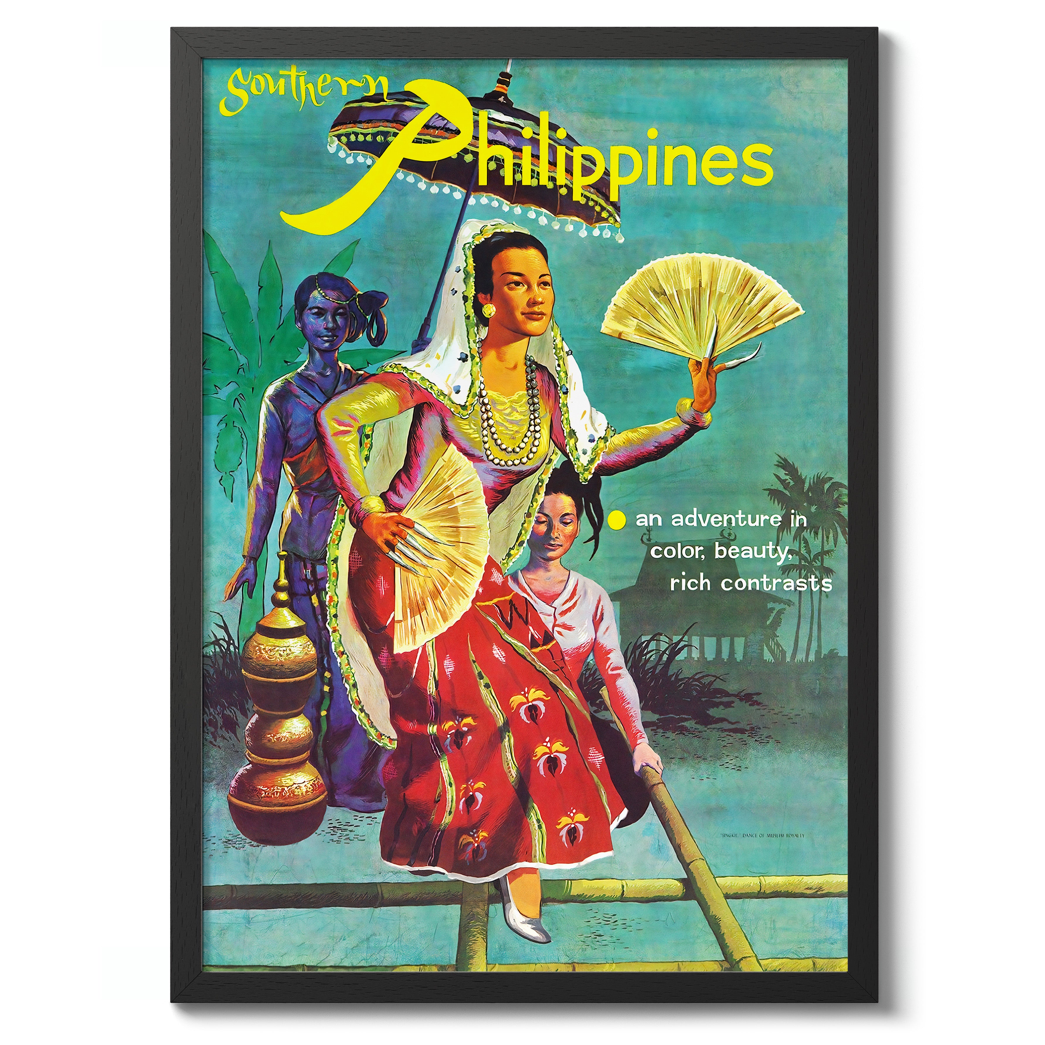 Philippines - Vintage Travel | Framed Prints & Posters – Animato