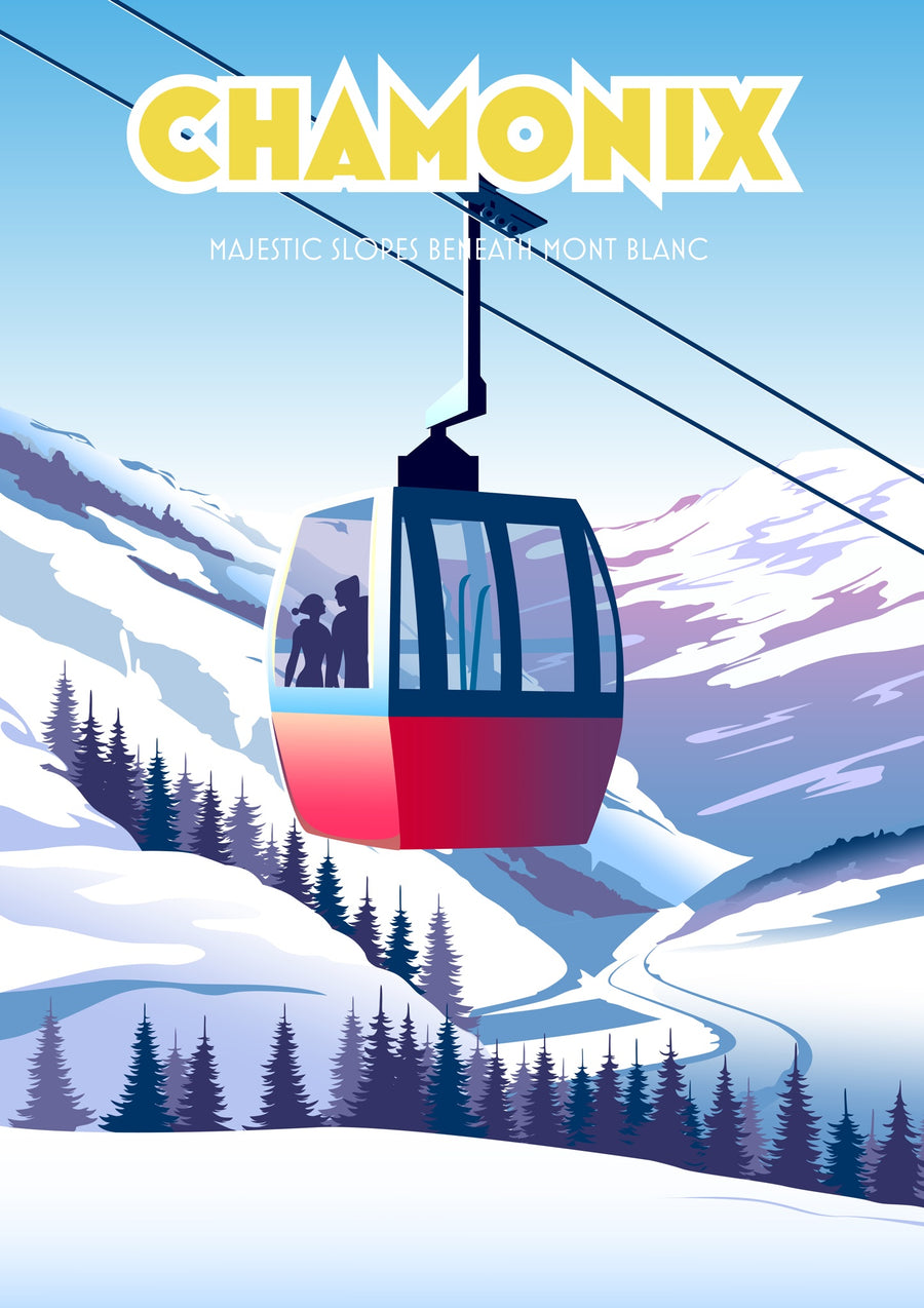 Chamonix - Print Only frame