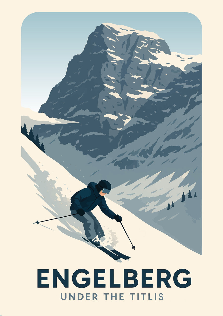 Engelberg - Switzerland - Print Only frame