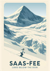 Saas-Fee - Switzerland print