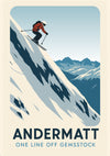 Andermatt - Switzerland print