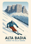 Alta Badia - Italien print
