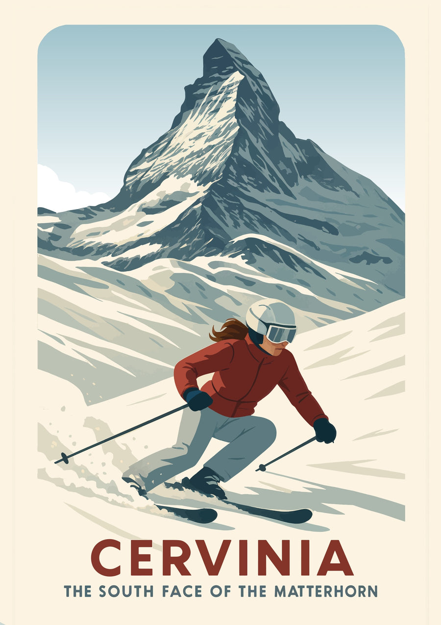 Cervinia - Italy - Print Only frame