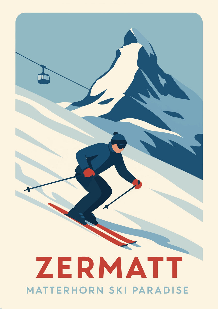 Zermatt - Switzerland - Print Only frame