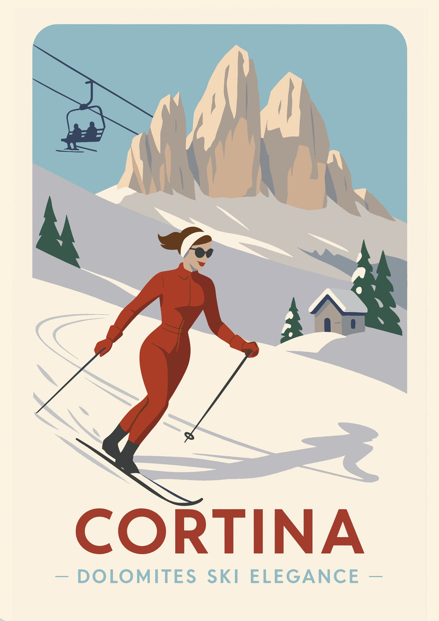 Cortina - Italy - Print Only frame