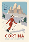 Cortina - Italien print