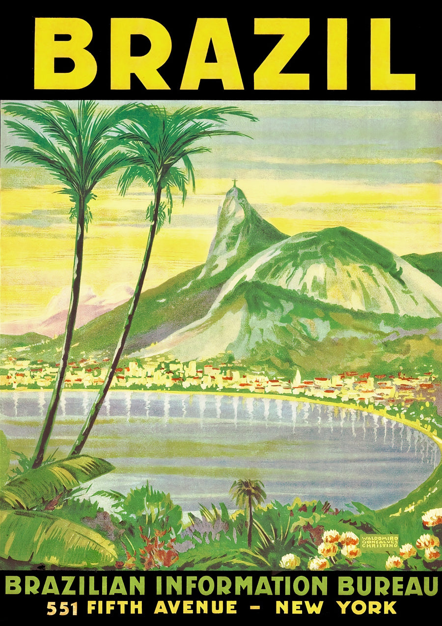 Rio de Janeiro, Brazilië - Print Only frame